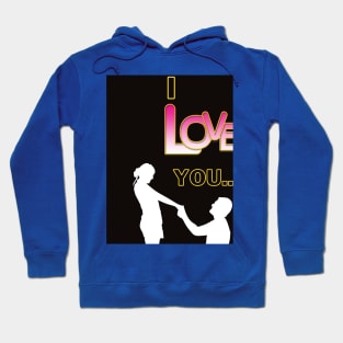 love proposal Hoodie